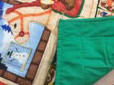 Teddy Bear Design, Reusable Pocket Advent Calendar.