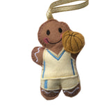 Basketball Player Gingerbread Man Decoration