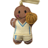Basketball Player Gingerbread Man Decoration