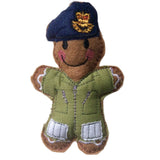 Air Force Fighter Pilot Gingerbread Man Decoration