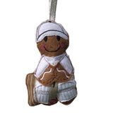 Cricketer Gingerbread Man Decoration