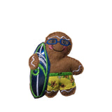 Surfer Dude Gingerbread Man Decoration