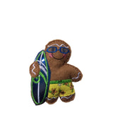 Surfer Dude Gingerbread Man Decoration