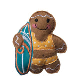 Surfer Girl Bikini Gingerbread Decoration