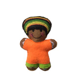 Rasta Gingerbread Man Decoration