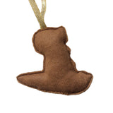 Kayaking Gingerbread Man Decoration