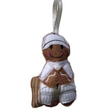 Cricketer Gingerbread Man Decoration