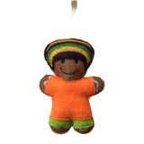 Rasta Gingerbread Man Decoration