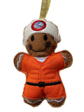 Miner Gingerbread Man Decoration