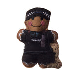 Police Dog Handler Gingerbread Man Decoration