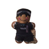 Police Dog Handler Gingerbread Man Decoration