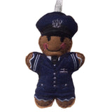 Airline Pilot Gingerbread Decoration
