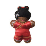 Chinese Girl Gingerbread Decoration