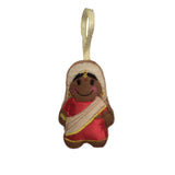 Traditional Indian Dress Gingerbread Decoration