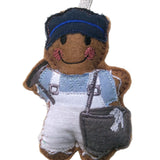 Window Cleaner Gingerbread Man Decoration