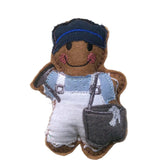 Window Cleaner Gingerbread Man Decoration