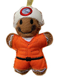 Miner Gingerbread Man Decoration