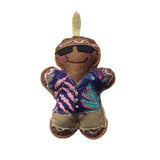 Hawaiian Shirt Gingerbread Man Decoration