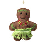 Hula Dancer Gingerbread Man Decoration