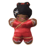 Chinese Girl Gingerbread Decoration