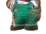 Fishing Gingerbread Man Decoration