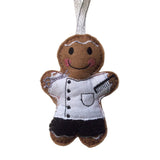 Barber Gingerbread Man Decoration