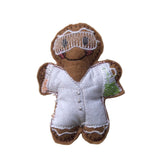 Scientist gingerbread man decoration