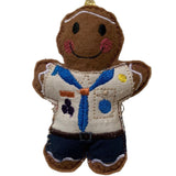Boys Club Leader Gingerbread Man Decoration