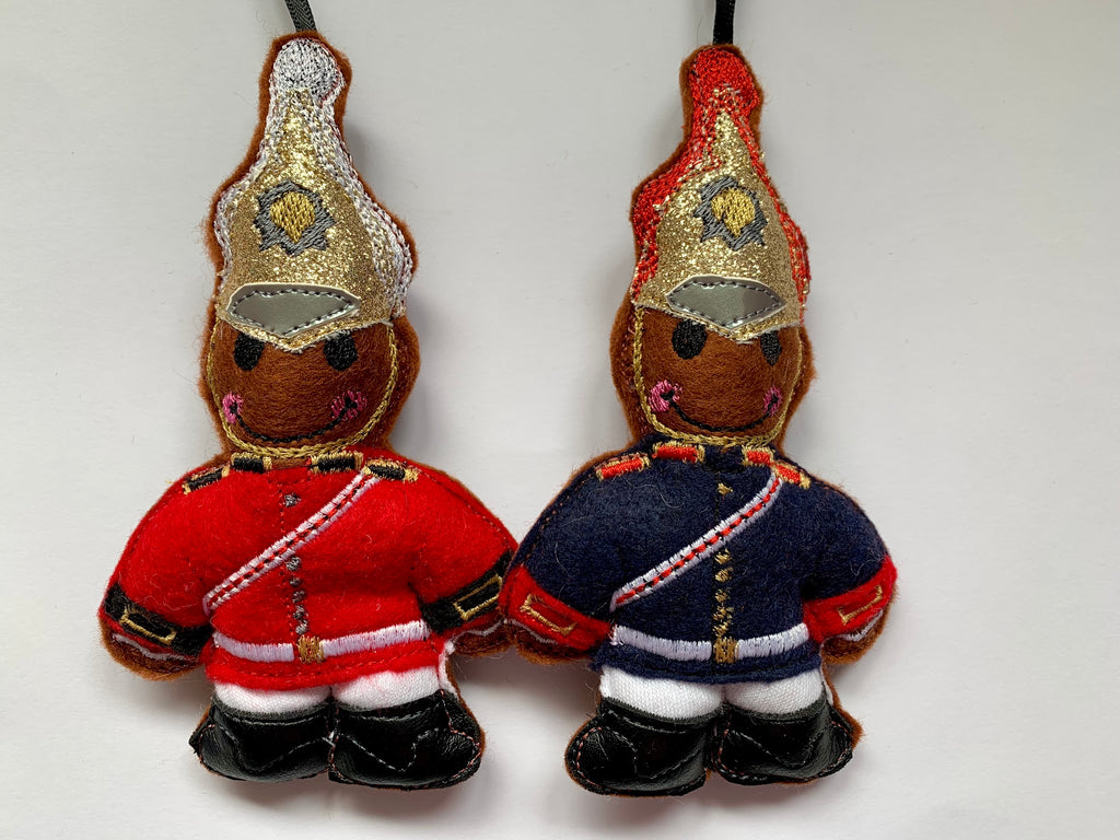 Household Cavalry, King Charles III Coronation Gingerbread Decorations