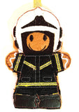 Personalised Firefighter Gingerbread Man Christmas Decoration