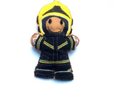 Personalised Firefighter Gingerbread Man Christmas Decoration