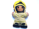 Personalised Firefighter Gingerbread Man Christmas Decoration