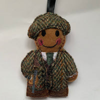 Hunter/Gamekeeper Gingerbread Man Decoration