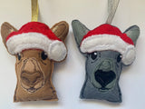 Christmas Kangaroo, Australian animal Christmas tree decorations