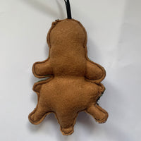 Mod Man On Scooter Gingerbread Ornament