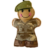 POW Yorkshire Regiment Soldier Gingerbread Man Decoration