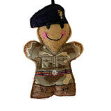 REME Soldier Gingerbread Man Decoration