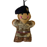 REME Soldier Gingerbread Man Decoration