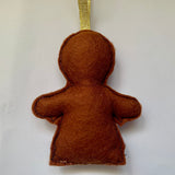 Vicar Gingerbread Man Hanging Tree Decoration