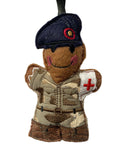 Army Medic Soldier Gingerbread Man Decoration