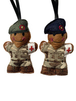 Army Medic Soldier Gingerbread Man Decoration