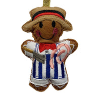 Butcher Gingerbread Man Decoration