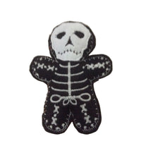 Skeleton, felt Halloween hanging decoration.