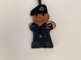 Royal Navy Submariner Officer Gingerbread Man Decoration