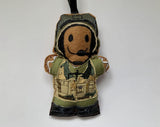 Navy Pilot Gingerbread Man Decoration