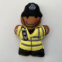 British Transport Police Officers, BTP Gingerbread Ornament.