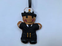 Naval Rating Female Christmas Decoration