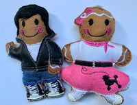 Rockabilly Gingerbread Men.