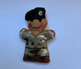 Royal Tank Regiment Soldier Gingerbread Man Decoration