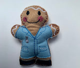 Nurse Gingerbread Man Decoration